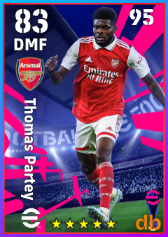 Thomas Partey eFootball player card