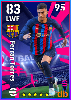 Ferran Torres eFootball player card