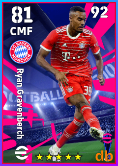 Ryan Gravenberch eFootball player card