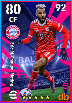 Eric M.Choupo-Moting — CF, OVR 80, MAX 92