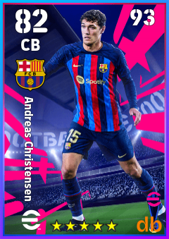Andreas Christensen — CB, OVR 82, MAX 93