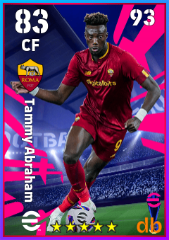 Tammy Abraham — CF, OVR 83, MAX 93