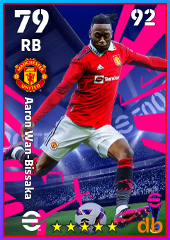 Aaron Wan-Bissaka — RB, OVR 79, MAX 92