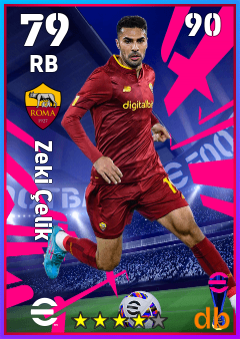 Zeki Çelik — RB, OVR 79, MAX 90