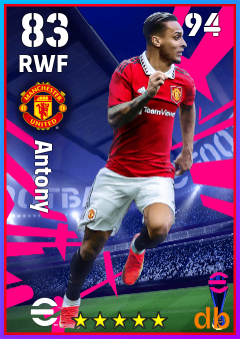 Antony — RWF, OVR 83, MAX 94