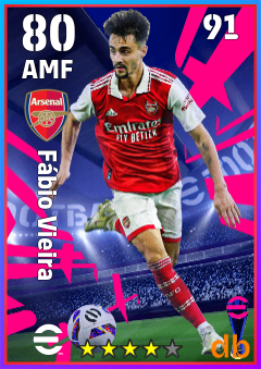 Fábio Vieira — AMF, OVR 80, MAX 91