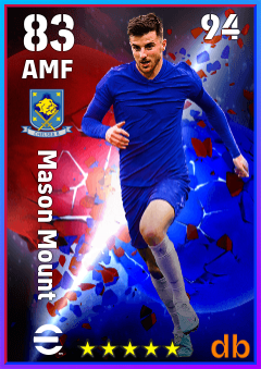 Mason Mount eFootball player card