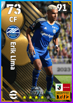 Erik Lima eFootball player card