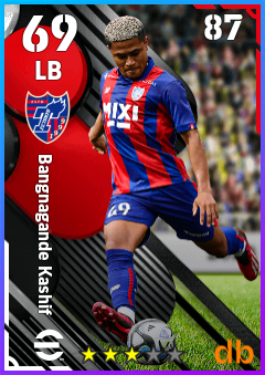 Bangnagande Kashif — LB, OVR 69, MAX 87