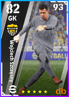 Wojciech Szczęsny — GK, OVR 82, MAX 93