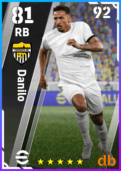 Danilo eFootball player card