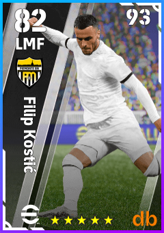 Filip Kostić — LMF, OVR 82, MAX 93