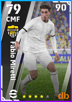 Fabio Miretti eFootball player card