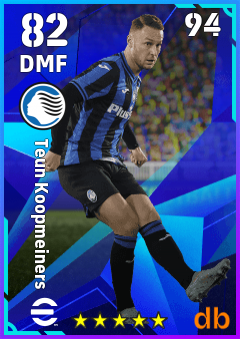 Teun Koopmeiners eFootball player card