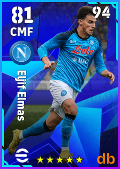Eljif Elmas — CMF, OVR 81, MAX 94