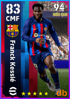 Franck Kessié — CMF, OVR 83, MAX 94