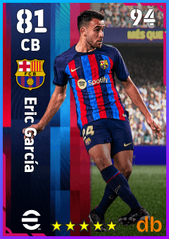 Eric García — CB, OVR 81, MAX 94