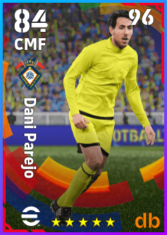 Dani Parejo — CMF, OVR 84, MAX 96