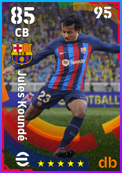 Jules Koundé — CB, OVR 85, MAX 95