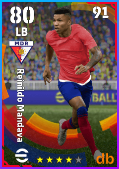 Reinildo Mandava — LB, OVR 80, MAX 91