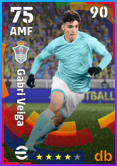 Gabri Veiga — AMF, OVR 75, MAX 90
