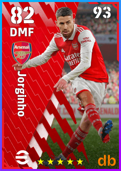 Jorginho eFootball player card