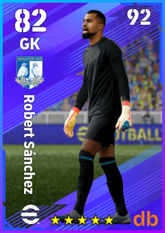Robert Sánchez — GK, OVR 82, MAX 92