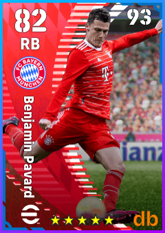 Benjamin Pavard eFootball player card