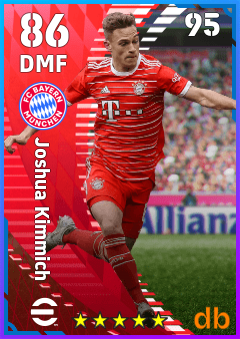 Joshua Kimmich — DMF, OVR 86, MAX 95