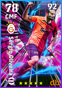 Sérgio Oliveira — CMF, OVR 78, MAX 92
