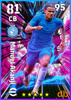 Manuel Akanji — CB, OVR 81, MAX 95