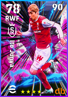 Ito Junya — RWF, OVR 78, MAX 90