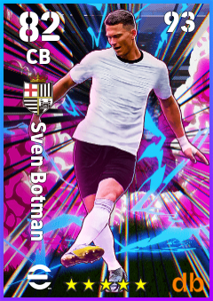 Sven Botman — CB, OVR 82, MAX 93