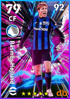 Rasmus Højlund eFootball player card