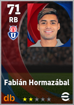 Fabián Hormazábal eFootball player card
