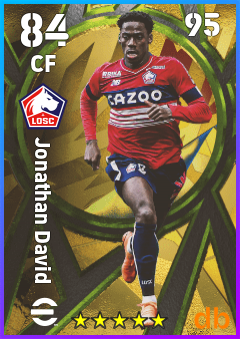 Jonathan David eFootball player card