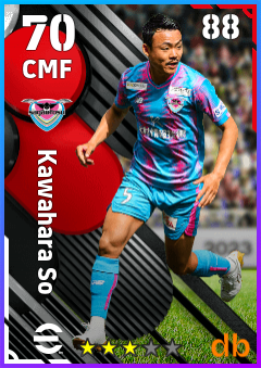 Kawahara So — CMF, OVR 70, MAX 88