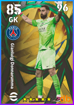 Gianluigi Donnarumma — GK, OVR 85, MAX 96