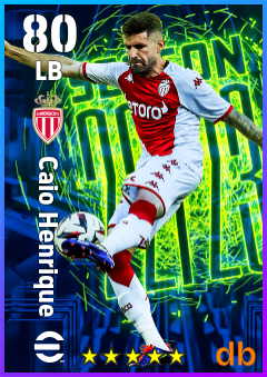 Caio Henrique — LB, OVR 80, MAX 80