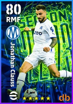 Jonathan Clauss eFootball player card