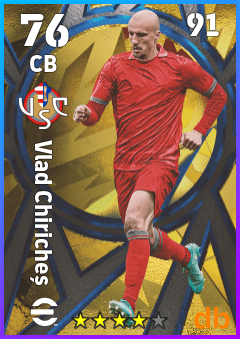 Vlad Chiricheș — CB, OVR 76, MAX 91