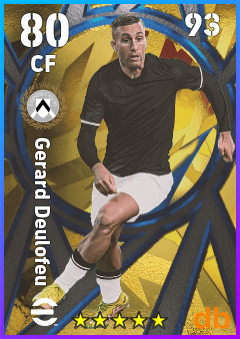 Gerard Deulofeu — CF, OVR 80, MAX 93