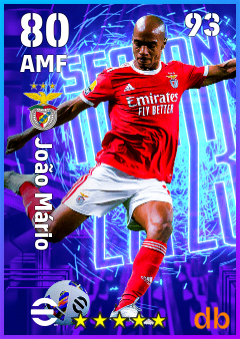 João Mário — AMF, OVR 80, MAX 93