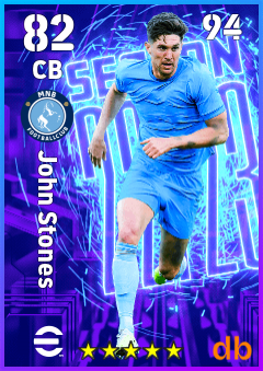 John Stones eFootball player card