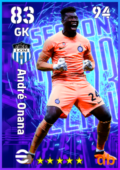André Onana — GK, OVR 83, MAX 94