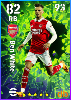 Ben White eFootball player card