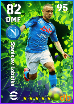 Stanislav Lobotka — DMF, OVR 82, MAX 95