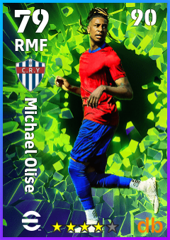 Michael Olise — RMF, OVR 79, MAX 90