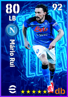 Mário Rui — LB, OVR 80, MAX 92