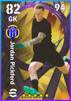 Jordan Pickford — GK, OVR 82, MAX 94